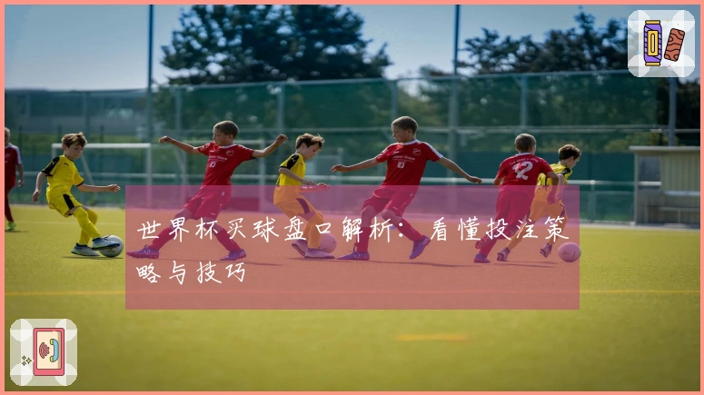 世界杯买球盘口解析：看懂投注策略与技巧